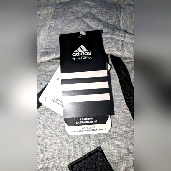 Adidas Performance Corp Fleece Pullover Hoodie *NWT* - Picture 8 of 10